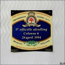 Oranjeboom Brabant Holland Beer Label (BL4)