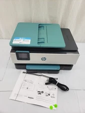 HP OfficeJet Pro 8028 All in One Wireless Scan Copy Fax Color Printer NO INK