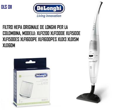 FILTRO HEPA DE LONGHI ORIGINALE COLOMBINA XLF1600PE XLF1600PES XLD13 XLD15M  | eBay