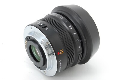 Panasonic LUMIX G Leica DG SUMMILUX 15mm F/1.7 ASPH H-X015 BLACK