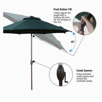 best patio umbrella for wind 6 Best Outdoor Patio Umbrellas Reviewed