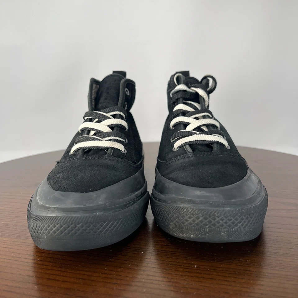 Seavees Mariners Boots Shoes Women's 8.5 Black Suede High Top Sneakers 29600 - Image 2 of 4