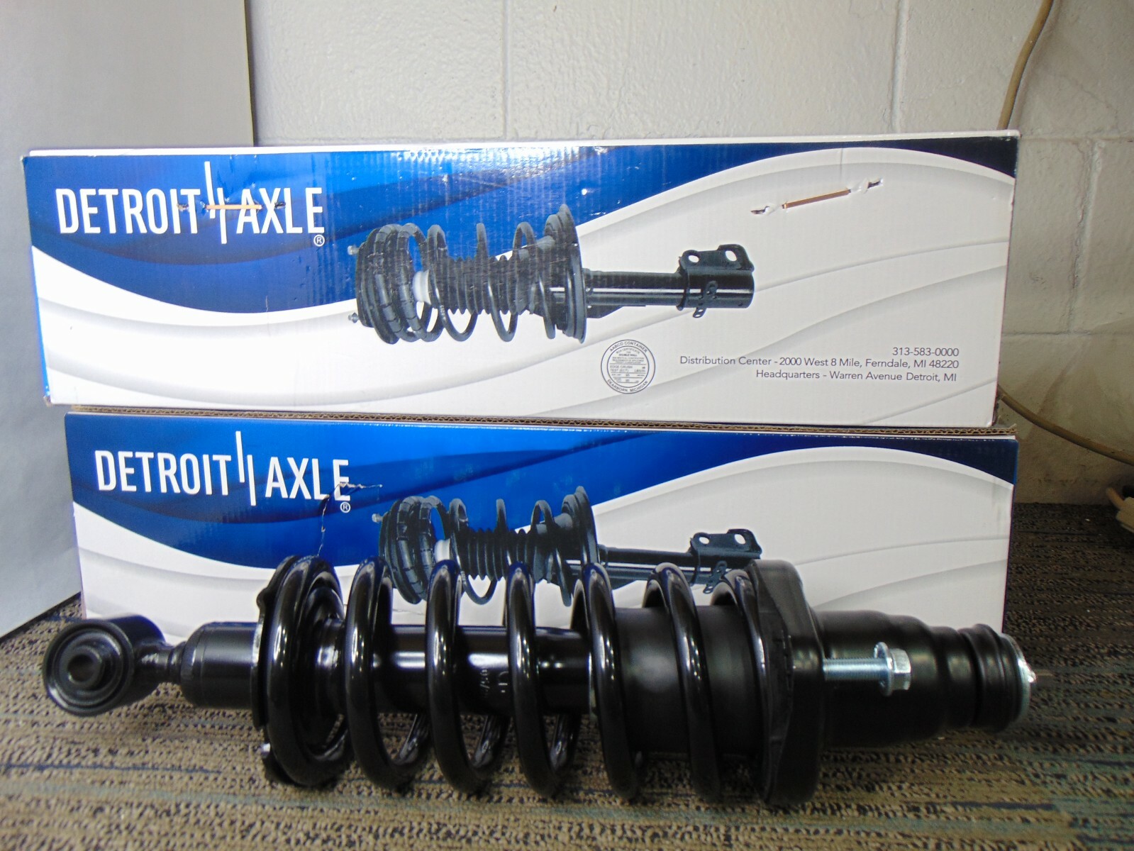 Detroit Axle Shocks 531340R & 531340L Pair of Struts eBay