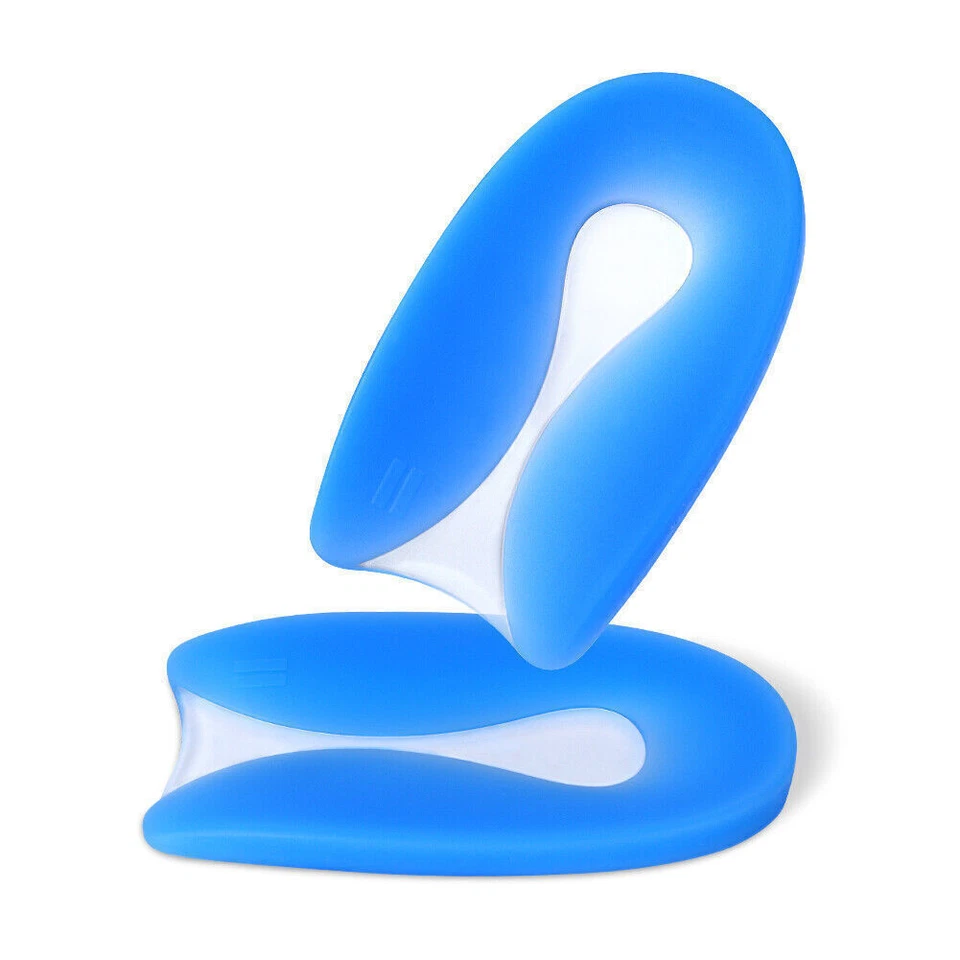 Синий и белый PU каблук подушечка средний код (одна пара продана) - Изображение 3 из 3