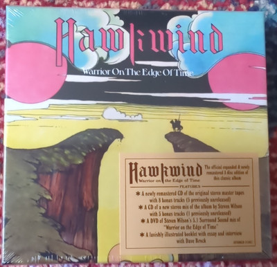 Hawkwind Warrior On the Edge of Time CD New Sealed Atomhenge 2CD/ DVD Free UK PP