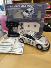 Nikko Evolutio Peugeot 206 Wrc Testata Manca Caricabatterie E Batteria