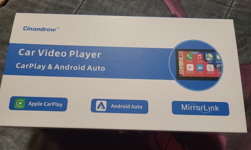 Cinandrow Car Video Player Carplay & Android Auto