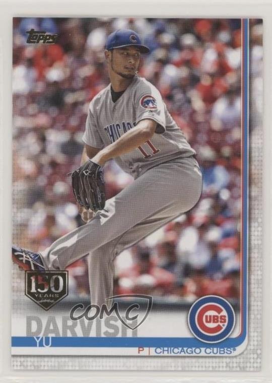 2019 Topps 150th Anniversary Yu Darvish #372 e6p