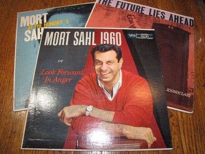 MORT SAHL - COLLECTION OF MORT SAHL RECORDS LOT OF 3 LPS - VERVE RECORDS