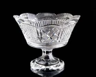 Waterford Footed Centerpiece Bowl 10" Elegant Vintage Crystal Signed