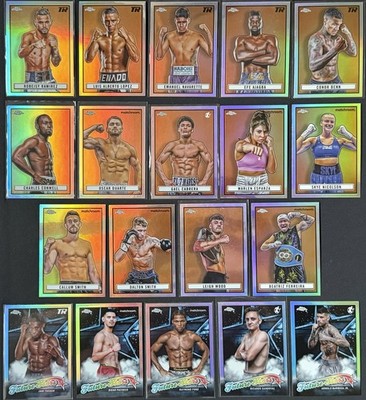 2024 Topps Chrome - Inserts - Boxing Cards - Complete Your Set - You U Pick