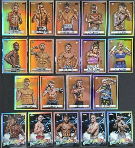 2024 Topps Chrome - Inserts - Boxing Cards - Complete Your Set - You U Pick