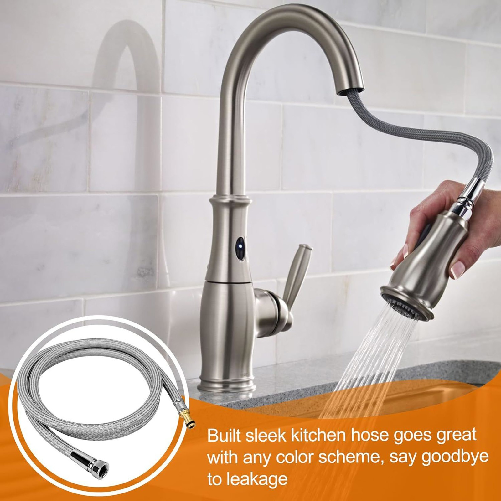 67 Inch Replacement Hose For Moen Pull Down Kitchen Sink Faucet Replacement Kit