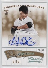 2014 Classics Significant Signatures Gold 25/25 Anthony DeSclafani #81 Auto 9x7