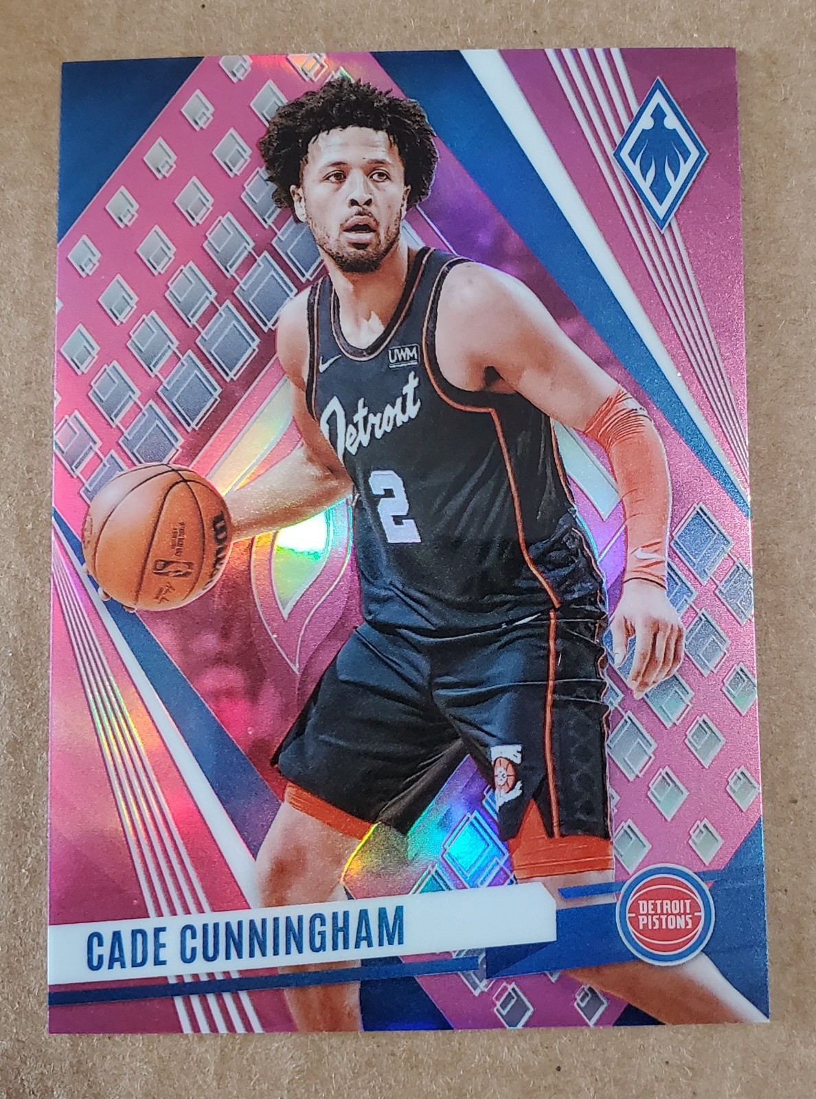 2023-24 Panini Phoenix #236 Cade Cunningham Pink Prizm #'d 151/175
