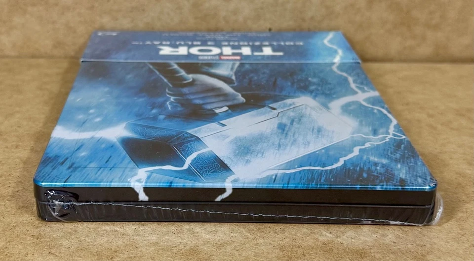 THOR - THREE MOVIE COLLECTION - ITALIAN IMPORT BLU RAY STEELBOOK - NEW (READ) - Image 4 of 4