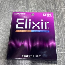 Elixir Strings 11100 80/20 Bronze Acoustic Gu...