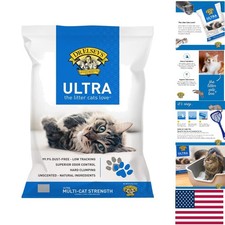 18 lb Unscented Clumping Cat Litter - Hard Clumping & Hypoallergenic 1.25 per pound