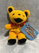 Grateful Dead Bear JACK STRAW 1997 Liquid Blue Tag Born 7/4/86 Rich Stadium