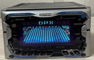 Kenwood DPX-5000 2DIN CD Cassette Receiver Car audio Deck player