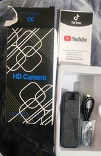 20-hour 1080P Camcorder Mini Police Body Camera HD 180 Video DVR IR Night Cam
