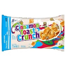 Cinnamon Toast Crunch Breakfast Cereal Crispy Cinnamon Cereal Value Bag 32 oz