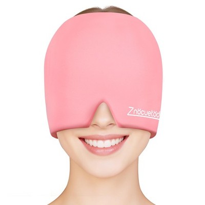 ZNÃ CUETÃ D Migraine Headache Relief Cap Hat Full Head Ice Pack Wrap Cooling ...