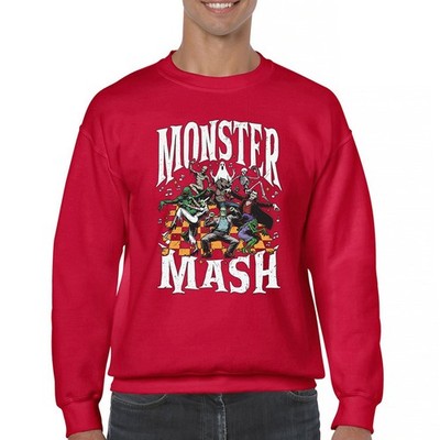 Monster Mash Crewneck Sweatshirt Spooky Halloween Dance Trick or Treat Candy