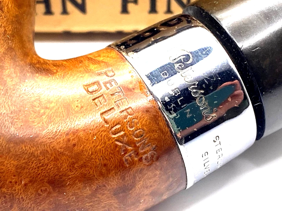 Peterson Pfeife Army Mount Deluxe System hellbraun pipe Made in Rep. of Ireland - Bild 3 von 4