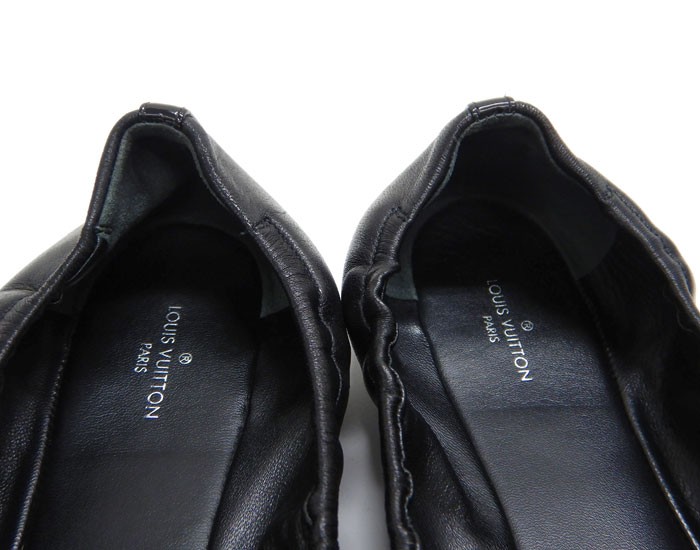 Louis Vuitton Flat Shoes EU 36 US 6 Patent Leather Black Authentic thumbnail 21
