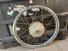 69-73 Yamaha AT1 125 18” Front Wheel Assembly Hub OEM 70 71 72 -67