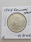 1964 Kennedy Silver Half Dollar 90% Silver Uncertified circulated