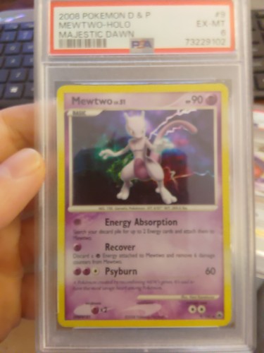 Mewtwo graded PSA 6 for sale on eBay