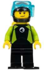 LEGO® Minifig cty0958 - Diver - Male