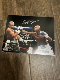 Roy Jones Antonia Tarver Duel Signed 8x10 Photo Boxing Champions
