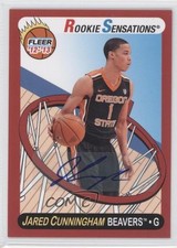 2012-13 Fleer Retro Rookie Sensations Auto Jared Cunningham #58 Auto 0c2