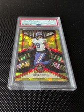 2023 Panini Legacy Under the Lights Justin Jefferson #UL-JET Yellow Diamond /25