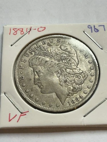 1884-O Silver Morgan Dollar VF