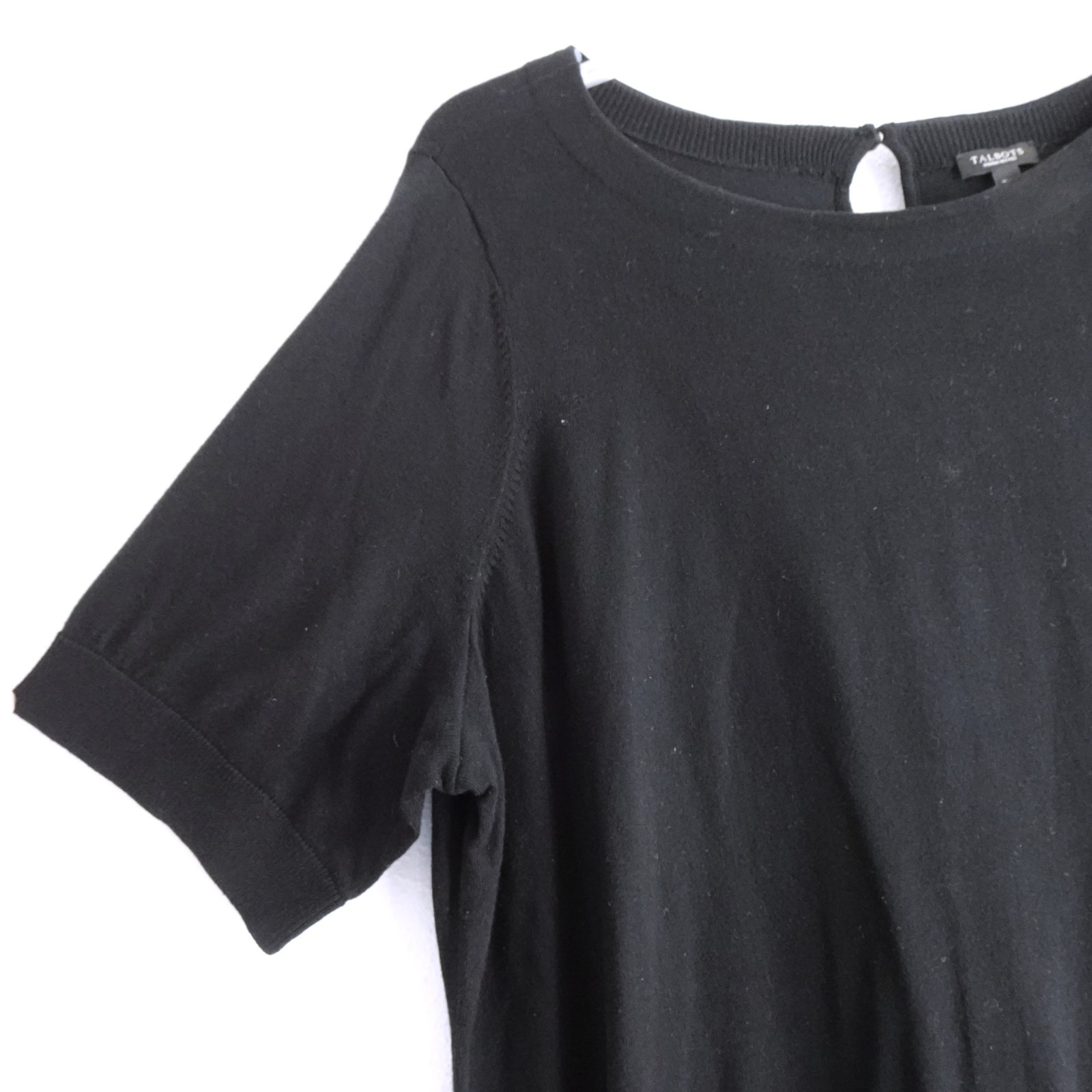 Talbots Basic Top Women's Petite Plus Size 3X Bla… - image 3