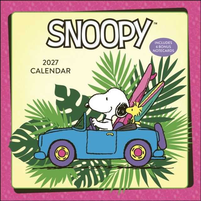 PEANUTS®: SNOOPY 2027 Wall Calendar with Notecards: Original Andrews McMeel-Kalender [Kalender] - Image 3