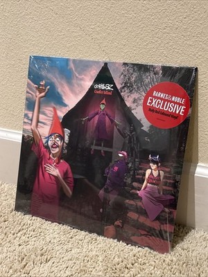 Gorillaz Cracker Island (Exclusive Ruby Red) Records New/Sealed Barnes & Noble