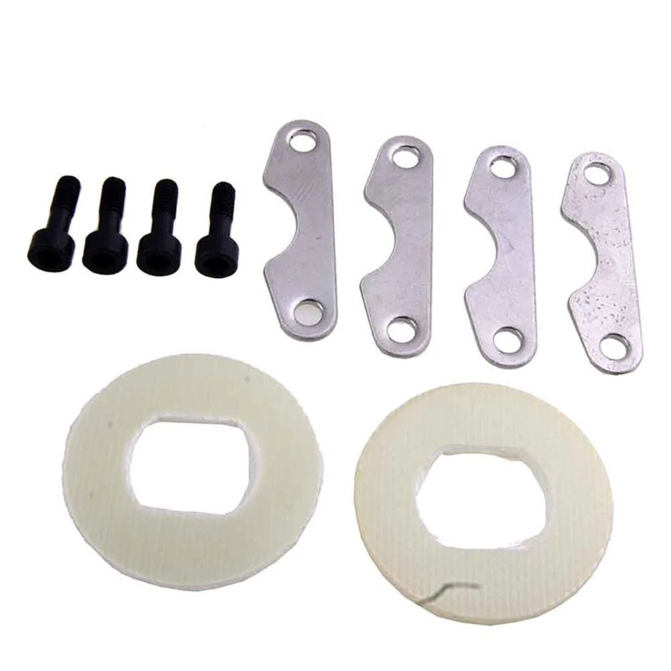 Metal 02044 Disc Brake Pad Set for 1/10 HSP Nitro 94122 94102 94188 94120 RC Car - Image 2 of 4