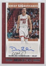 2019-20 Panini NBA Hoops Great SIGnificance Duncan Robinson #GS-DRB Auto 1x9