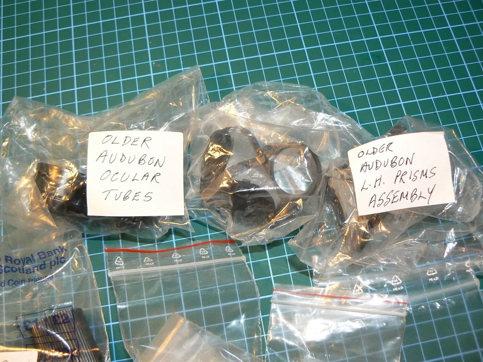 USED PARTS for 1970`s SWIFT AUDUBON PORROPRISM BINOCULARS - RARE FIND! - Image 2 of 4