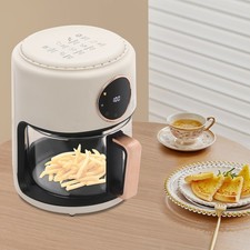 4.2L Household Airy Fryer Oven 1200W 360° Viewable Touchscreen Type W/ Grill