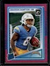 2025 Panini Donruss Optic Omarion Hampton Rated Rookie Pink Prizm #212 Chargers