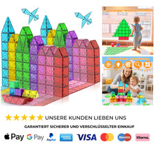 Magnetische Fliesen Kinder Magnetbausteine: 36 Teile Magnetische Bausteine