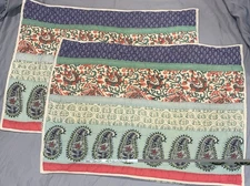 The Company Store 2 Quilted Shams Patchwork Standard