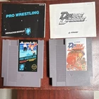 Nintendo & Konami Pro Wrestling & Double Dribble NES Manual Included