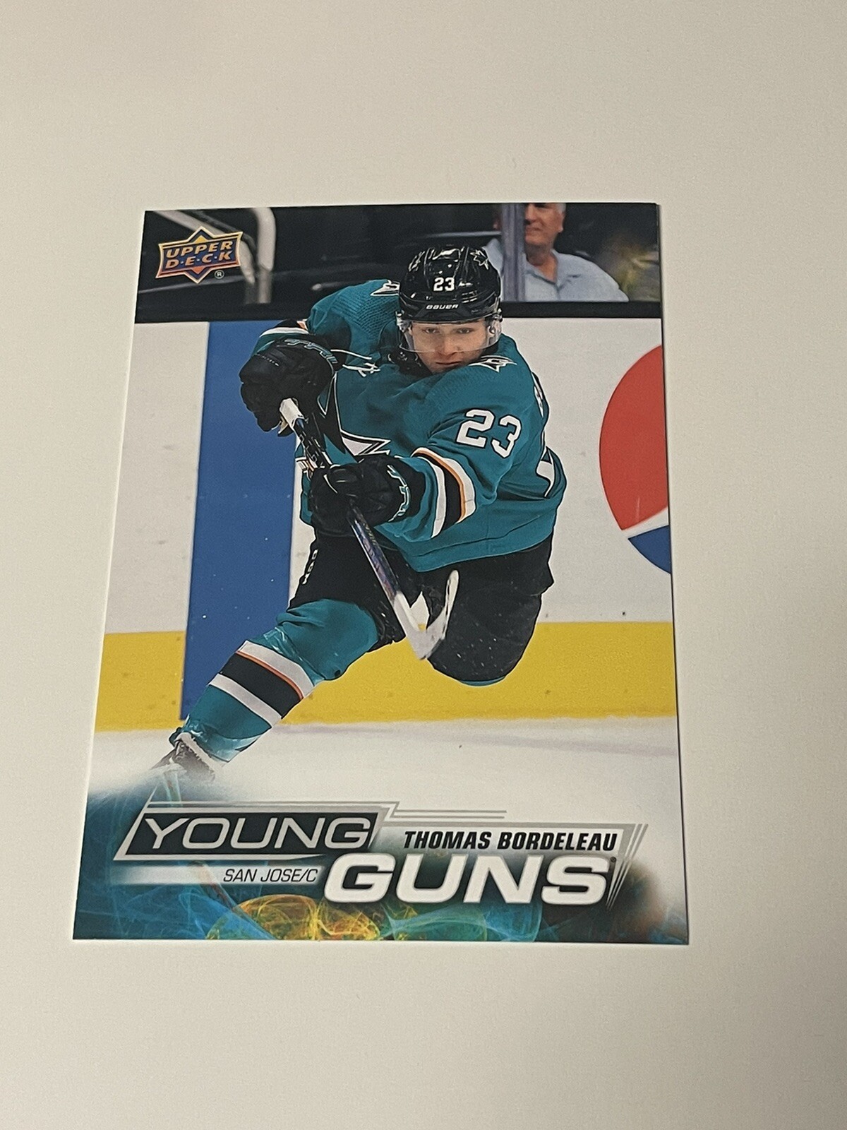 2022-23 Upper Deck Young Guns #210 Thomas Bordeleau JUMBO